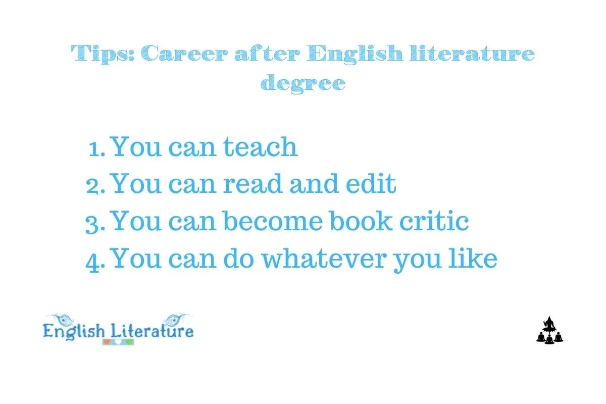 Career after English literature education degree