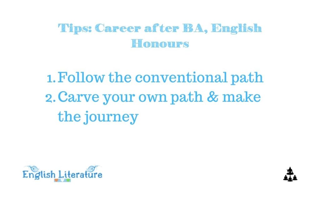 English honours career options literature degree BA MA Education