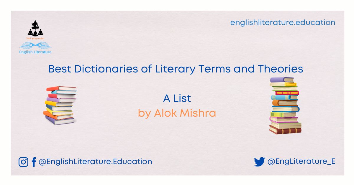 Dictionary of literary terms and theories best books English literature