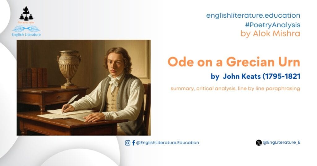 Ode on a Grecian Urn by John Keats: Literary Devices, Poetic Figures of ...