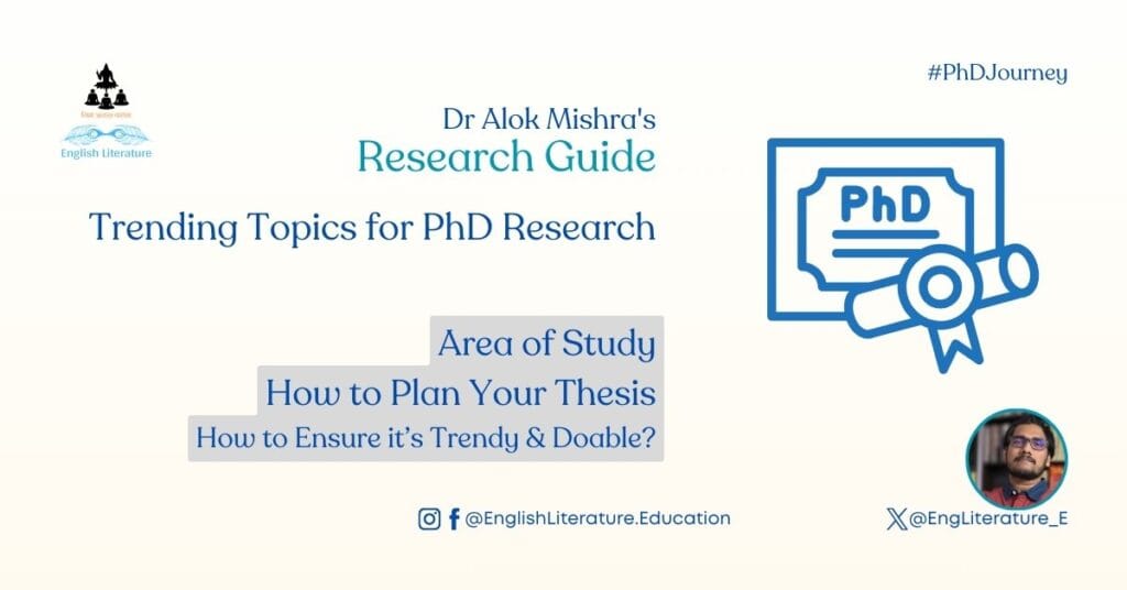 Topics for PhD Research Trending Contemporary Thesis Guide English Literature