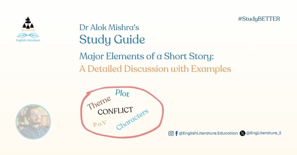 Major Elements of a Short Story: A Detailed Discussion with Examples English Literature Education
