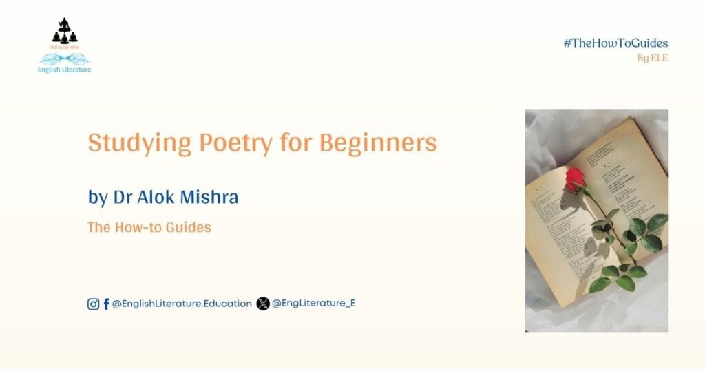 Poetry is often introduced as the oldest form of literature. Whether or not one accepts that assertion in absolute terms, there is little doubt that poetry has accompanied civilisation since its earliest attempts to express wonder, grief, faith, love, heroism and rebellion. Before stories were written, they were sung. Before philosophy was organised into systems, many profound truths were preserved in verses. Even today, when technology dominates our lives, poetry continues to occupy a unique place because it speaks simultaneously to our emotions, intellect and imagination. What is poetry? Of all the genres in literature, poetry, for many, is the most beautiful, touching and significant. Though this is purely a subjective choice, poetry enjoys the unique challenges and expectations of readers, contributing to its advantages over other genres. In short, a poem can convey deeper philosophies of life in a few words that an essay might consume twenty pages to disseminate, and yet falter. Well, skipping these poetic eulogies of poetry, let us get into the discussion of an academically acceptable definition of poetry. It should make things much easier for beginners in English literature. Then, what is poetry? Poetry is a literary composition that often uses aesthetic language embellished with figures of speech to make an emotional and intellectual impact on readers. Commonly written in a lyrical and rhythmic style with line breaks, poetry is usually a short composition. However, forms such as narrative poetry may extend to a few hundred pages to narrate a whole story. This definition, though useful, is not exhaustive. Poetry cannot be imprisoned within a single sentence because it constantly reinvents itself. Some poems follow strict rhyme schemes and metrical patterns, while others deliberately reject them. Some poems narrate stories, others express personal feelings, while many simply capture a fleeting moment of observation. Modern poetry has further expanded these possibilities by embracing free verse, experimental structures and unconventional themes. Therefore, instead of searching for one rigid definition, students should understand poetry as a mode of artistic expression where language is employed with exceptional care to create meanings that extend beyond their literal sense. Unlike ordinary communication, poetry depends heavily on suggestion rather than explanation. A novelist may spend an entire chapter describing the loneliness of a character. A poet may achieve the same effect through the image of a solitary leaf trembling on a branch after autumn has stripped the forest bare. The power of poetry lies not merely in what it says but also in what it leaves unsaid. The silence surrounding the words is often as meaningful as the words themselves. Why should you study poetry? Anyone who studies English literature, or literature in any other language, must study poetry. Poetry opens one's eyes to the simplicity and complexity of the world at the same time. A poem based on birdwatching, purely for personal pursuit, may become a simple, universal joy for every reader. At the same time, a poem mourning the loss of human values in general may arouse inquisitive, complex questions among readers. However, beneath the apparent layer of poetry, the deceptive camouflage that hides the richness of symbolism and other poetic devices, rests the beauty that triggers different emotions in a reader simultaneously. For a student of literature, poetry performs several important functions. First, it sharpens one's sensitivity towards language. Every word in a poem is chosen with remarkable precision. Unlike prose, where replacing one word with another may not significantly alter the meaning, even a slight change in vocabulary may transform the entire emotional atmosphere of a poem. Consequently, poetry teaches readers to appreciate nuance, ambiguity and subtlety. Secondly, poetry develops interpretative skills. Most poems do not reveal their meanings immediately. They invite readers to observe, connect images, identify symbols and discover underlying themes. This habit of attentive reading gradually improves one's ability to analyse all forms of literature. Thirdly, poetry introduces readers to different cultures and historical periods. Through the works of poets across centuries, one encounters religious beliefs, political conflicts, philosophical debates, social customs and emotional experiences that have shaped civilisations. Reading poetry is therefore not merely an aesthetic exercise but also a cultural and historical exploration. Finally, poetry cultivates empathy. Great poems enable readers to experience lives vastly different from their own. One may understand the despair of war, the ecstasy of love, the pain of exile or the dignity of old age without personally experiencing these situations. Literature broadens the imagination, and poetry accomplishes this with remarkable economy. Forms of poetry There are many accepted and academic forms of poetry. The most popular ones are sonnet, ode, lyric, elegy, epic, ballad and dramatic monologue. Below are brief descriptions of each one of these forms of poetry. Sonnet: A sonnet is a poem consisting of fourteen lines, traditionally written in a specific rhyme scheme and metre. The two most influential forms are the Petrarchan (Italian) Sonnet and the Shakespearean (English) Sonnet. The Petrarchan sonnet is divided into an octave (eight lines) and a sestet (six lines). The octave generally introduces a problem or situation, while the sestet responds to or reflects upon it. A significant shift in thought, known as the volta, usually occurs between these two sections. The Shakespearean sonnet consists of three quatrains followed by a concluding couplet. The concluding couplet often delivers the poem's central insight or an unexpected twist. Love, beauty, mortality, time and human relationships remain its most common themes. Major poets: William Shakespeare, Petrarch, Edmund Spenser, John Milton, Elizabeth Barrett Browning. Lyric: A lyric is a comparatively short poem expressing the personal emotions, reflections or experiences of the speaker. Unlike narrative poetry, it does not primarily tell a story. Instead, it captures a particular emotional state or moment of contemplation. The lyric remains the most flexible and widely practised poetic form. Romantic poets especially popularised lyric poetry by celebrating nature, imagination, love and individual experience. Major poets: William Wordsworth, John Keats, Percy Bysshe Shelley, Emily Dickinson, Rabindranath Tagore. Ode: An ode is a dignified and elaborate lyric poem written in praise of a person, object, event or abstract idea. Classical Greek poets originally composed odes to celebrate athletic victories and public achievements. Later poets expanded the form to include philosophical meditation. Many Romantic poets transformed the ode into a vehicle for profound reflection. Rather than merely praising an object, they explored its symbolic significance. Examples: Ode to a Nightingale, Ode on a Grecian Urn, Ode to the West Wind. Elegy: An elegy is a poem expressing sorrow, grief or meditation upon death and loss. Although originally written to mourn the dead, modern elegies may lament the disappearance of ideals, civilisations, innocence, or even environmental destruction. Traditional elegies often move through three stages: grief, remembrance and consolation. Thus, an elegy is not merely an expression of sadness but also an attempt to discover meaning amidst suffering. Examples: Lycidas, Adonais, In Memoriam A.H.H. Epic: An epic is a long narrative poem celebrating the heroic deeds of an extraordinary individual whose actions influence an entire nation or civilisation. Epics often combine mythology, history, religion and cultural values. The hero usually undertakes difficult journeys, faces supernatural challenges and embodies the ideals of a society. Besides entertaining readers, epics preserve collective memory and cultural identity. Examples: The Iliad, The Odyssey, Paradise Lost, The Ramayana, The Mahabharata. Ballad: A ballad is a narrative poem originally composed for singing. Traditional ballads emerged from oral traditions and were passed from one generation to another before being written down. Ballads usually narrate dramatic incidents involving love, adventure, betrayal, supernatural events or tragedy. Their language tends to be simple, repetitive and musical, making them easy to memorise. Later poets composed literary ballads that retained many features of folk ballads while displaying greater artistic sophistication. Dramatic Monologue: A dramatic monologue is a poem in which a fictional speaker addresses an implied listener at a significant moment. Through the speaker's own words, readers gradually uncover the speaker's personality, motives, biases and psychological conflicts. Interestingly, the poet rarely comments directly. Readers must infer the truth by carefully examining the speaker's language. This indirect method makes dramatic monologues among the most psychologically complex forms of poetry. Major poets: Robert Browning, Alfred Tennyson. Essential elements of poetry Regardless of its form, most poems employ certain fundamental poetic elements. Every beginner should become familiar with these concepts. Imagery: The use of vivid sensory descriptions that appeal to sight, sound, smell, taste or touch. Symbolism: The use of an object, person or action to represent meanings beyond its literal significance. Metaphor: An implicit comparison between two unlike things without using words such as like or as. Simile: A comparison using words such as like or as. Personification: Attributing human qualities to animals, objects or abstract ideas. Rhythm: The musical movement created through patterns of stressed and unstressed syllables. Metre: The organised rhythmic pattern of a poem, such as iambic pentameter. Rhyme: The repetition of similar sounds, generally at the ends of lines. Alliteration: Repetition of initial consonant sounds. Assonance: Repetition of vowel sounds. Enjambment: When a sentence continues beyond the end of a poetic line without a grammatical pause. Caesura: A deliberate pause within a line. Speaker: The voice that speaks in the poem, which should not automatically be identified with the poet. Tone: The poet's attitude towards the subject or audience. How should beginners read poetry? Many students become anxious when reading poetry because they expect to understand everything during the first reading. This expectation often becomes the greatest obstacle to appreciation. Poetry demands patience rather than speed. A useful approach is to read a poem several times. During the first reading, experience its emotional atmosphere. During the second reading, identify unfamiliar words and references. During the third reading, examine its imagery, symbols, rhythm and figures of speech. Finally, ask how all these elements contribute to the central idea. Students should also remember that a poem rarely possesses only one correct interpretation. However, not every interpretation is equally convincing. A sound interpretation must always be supported by textual evidence. Personal opinions become literary criticism only when they are grounded in the language of the poem itself. Best Books to Begin with:  Though there are no limits to the number of books on poetry, there are certain elementary and core books that help lay the foundational understanding. I am listing them here with brief descriptions. You may buy these books from Amazon India by clicking the links next to the descriptions. Palgrave's Golden Treasury of Poetry: The one book that I have been recommending all my academic life! Anyone who wants to study, read or just casually peruse English poetry must have this golden anthology of poems written by English poets – right from the beginning to the 20th century. Get a copy from Amazon India – click here. Studying Poetry by Stephen Matterson: Studying Poetry is an engaging, accessible and concise introduction to the study of poetry. Divided into three sections, namely Form and Meaning, Critical Approaches, and Interpreting Poetry, the book gradually familiarises readers with the essential aspects of poetic study. Drawing upon a rich selection of examples, ranging from Dylan Thomas to Bob Dylan, it demonstrates how poetry creates meaning and emotional resonance while revealing the enduring richness and artistic value of the genre. Get a copy from Amazon India – click here. At last, welcome to the world of Poetry!  Poetry is much more than decorative language arranged into attractive lines. It is one of humanity's oldest and most enduring attempts to understand existence through imagination. It compresses emotions, ideas and experiences into language that continues to resonate long after the final line has been read. For students of English literature, poetry is not merely another component of the syllabus. It is the discipline that teaches precision of language, sensitivity of thought and the art of interpretation. Once readers learn to move beyond the literal meanings of words, poetry ceases to be difficult. Instead, it becomes one of the most rewarding companions in the lifelong journey of literary study. Dr Alok Mishra  Teaching English Literature at Nava Nalanda Mahavihara 